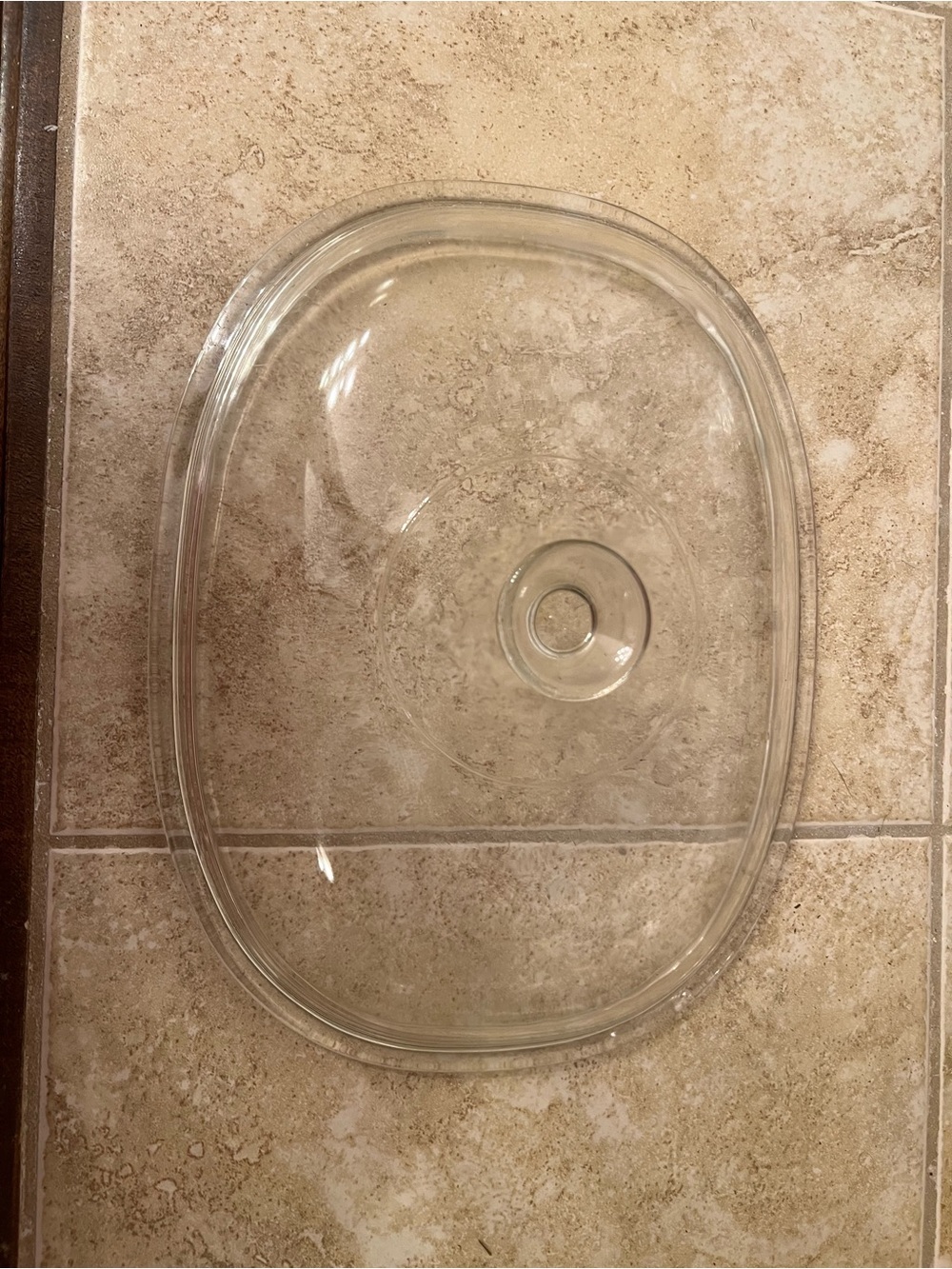 Clear Glass Lid for casserole dish